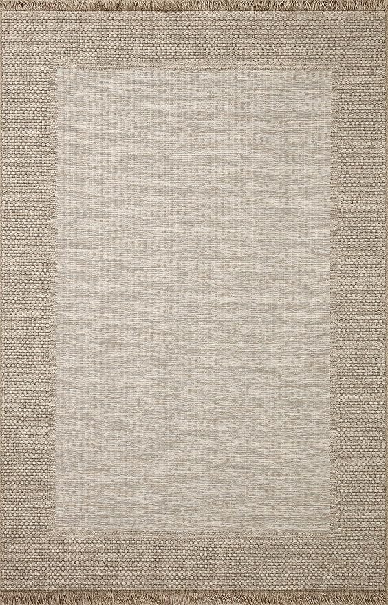 Loloi Dawn Collection Indoor/Outdoor DAW-06 Russet 6'-4" x 9'-2" Area Rug